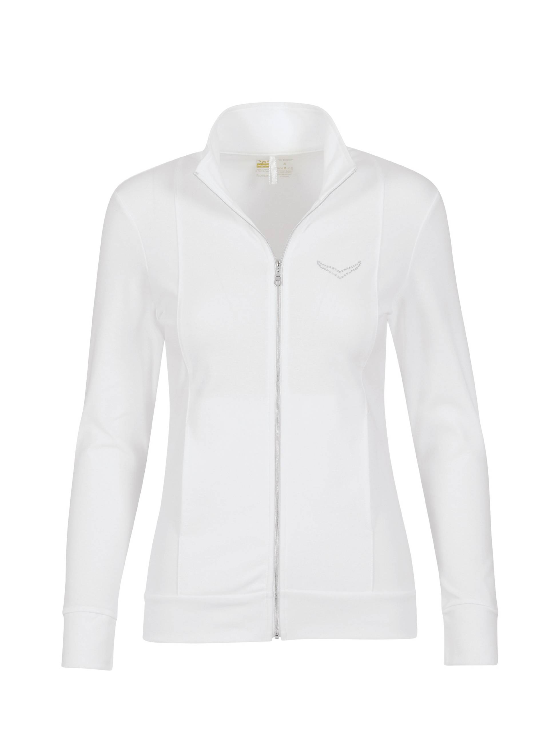 Trigema Sweatjacke »TRIGEMA Jacke veredelt mit Kristallsteinen« Trigema Sweatjacke »TRIGEMA Jacke veredelt mit Kristallsteinen« von Trigema