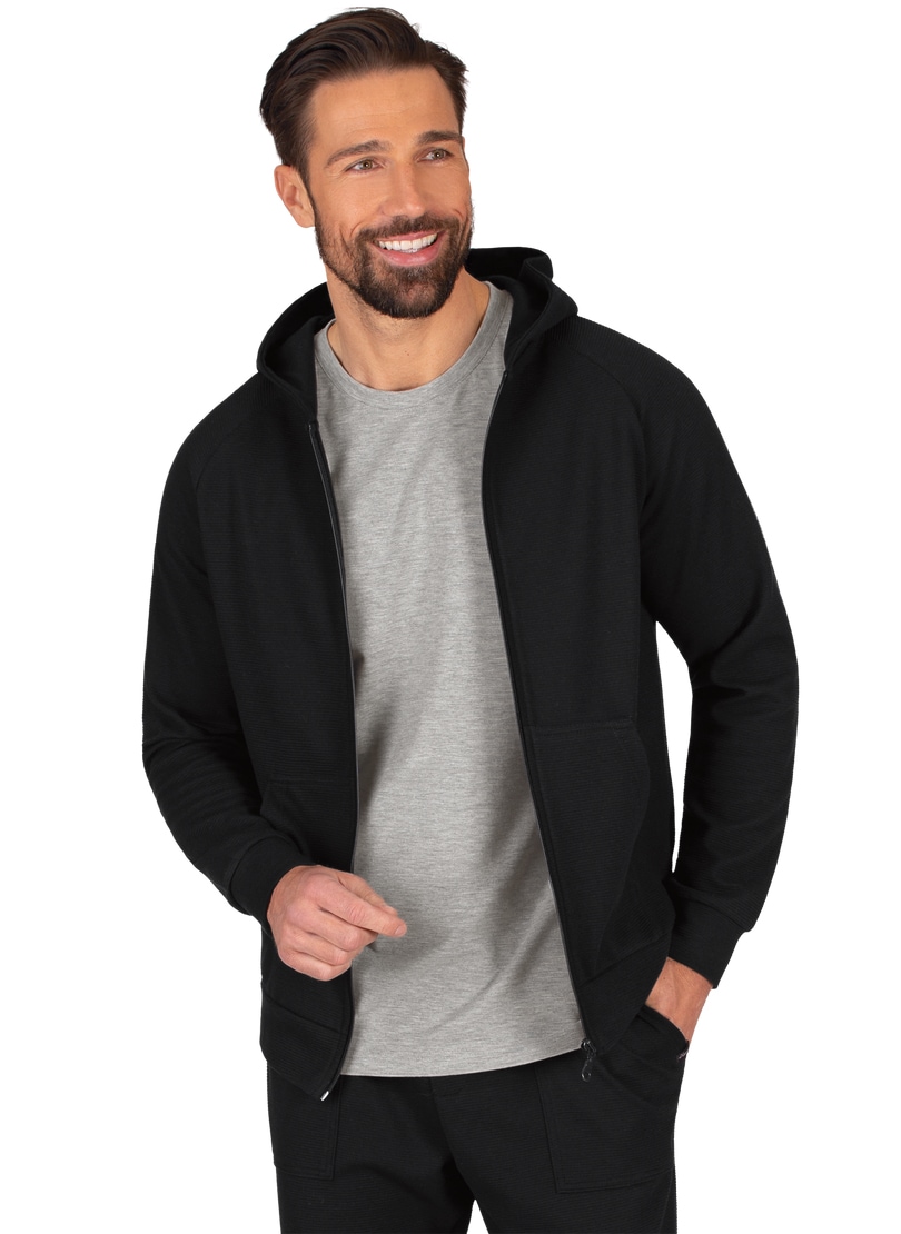 Trigema Sweatjacke »TRIGEMA Kapuzenjacke mit praktischen Taschen« Trigema Sweatjacke »TRIGEMA Kapuzenjacke mit praktischen Taschen« von Trigema