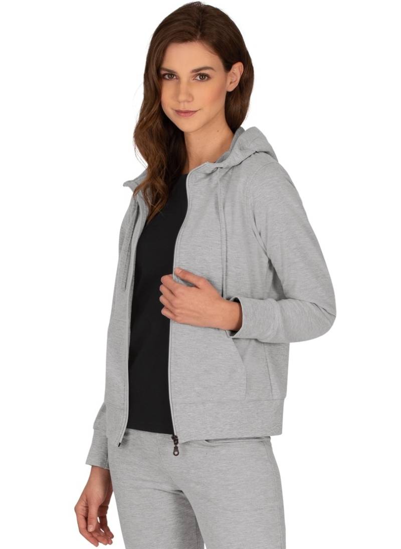 Trigema Sweatjacke »TRIGEMA Kapuzenjacke« von Trigema