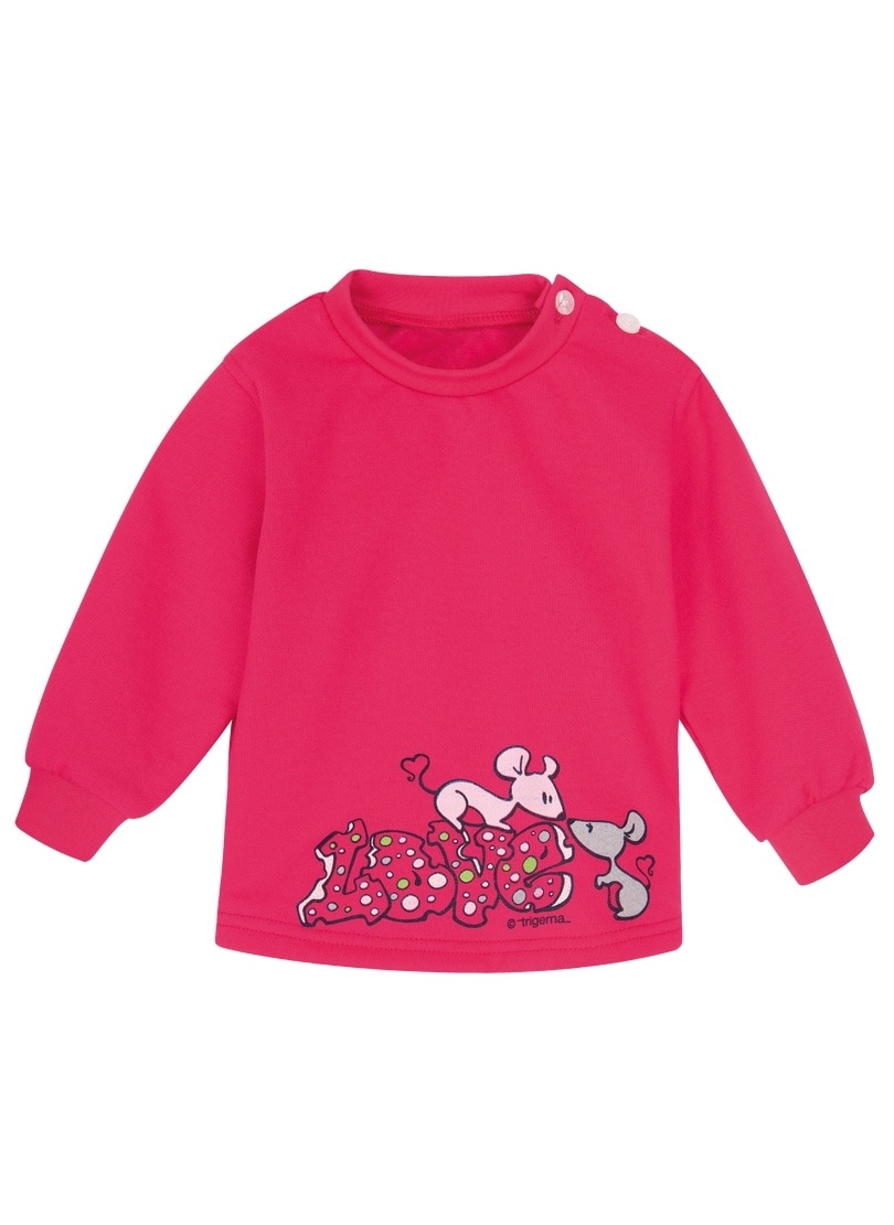 Trigema Sweatshirt »TRIGEMA Sweatshirt mit süssem Mäuse-Print« Trigema Sweatshirt »TRIGEMA Sweatshirt mit süssem Mäuse-Print« von Trigema