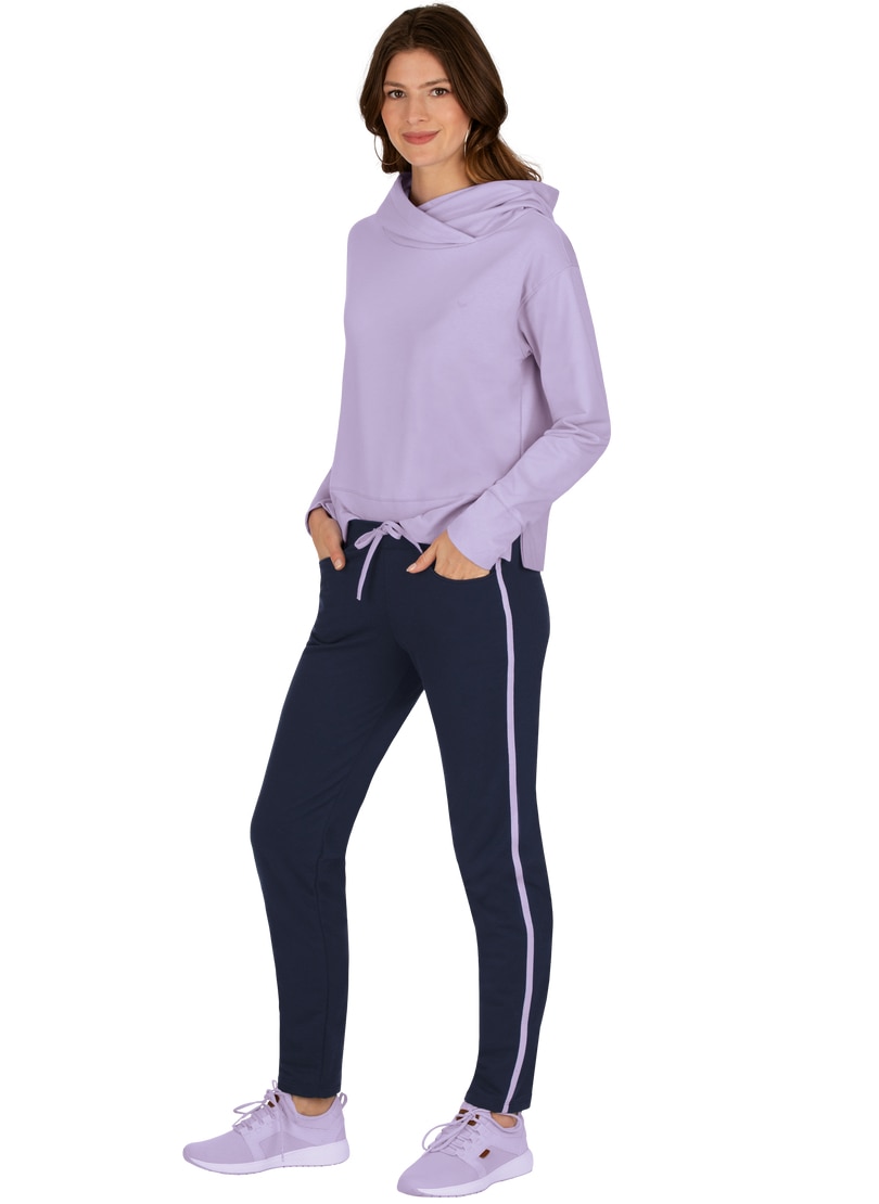 Trigema Sweatshirt »TRIGEMA Bequemes Basic Homewear Set« von Trigema