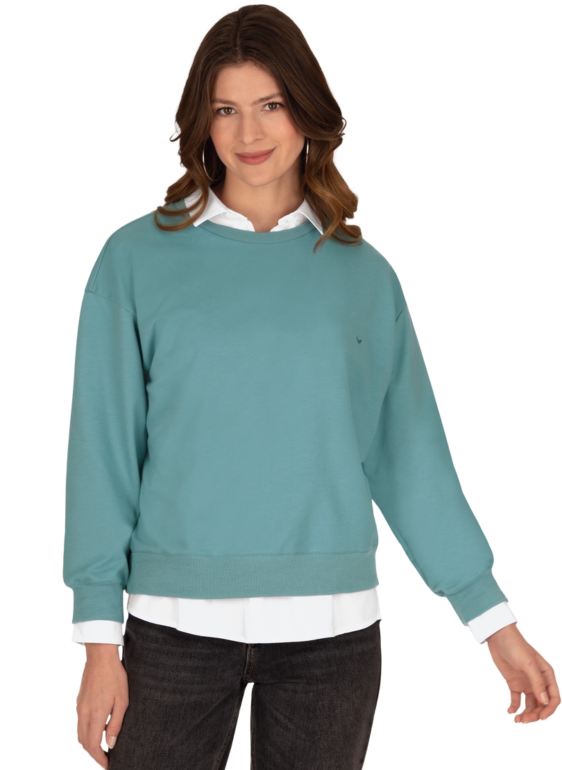 Trigema Sweatshirt »TRIGEMA Dünnes Sweatshirt« Trigema Sweatshirt »TRIGEMA Dünnes Sweatshirt« von Trigema