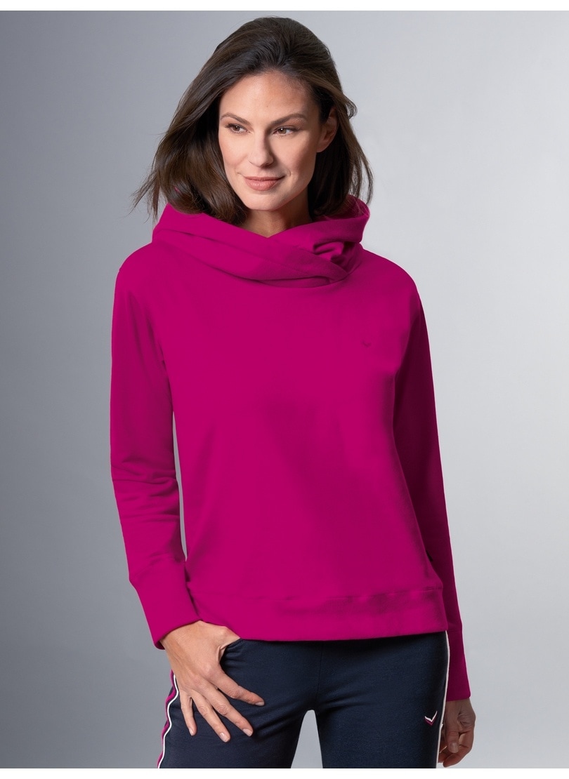 Trigema Sweatshirt »TRIGEMA Hoodie in leichter Sweat-Qualität« von Trigema