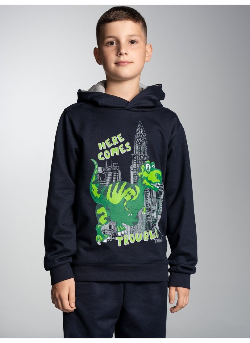 Trigema Sweatshirt »TRIGEMA Hoodie mit grossem Dino-Printmotiv« Trigema Sweatshirt »TRIGEMA Hoodie mit grossem Dino-Printmotiv« von Trigema