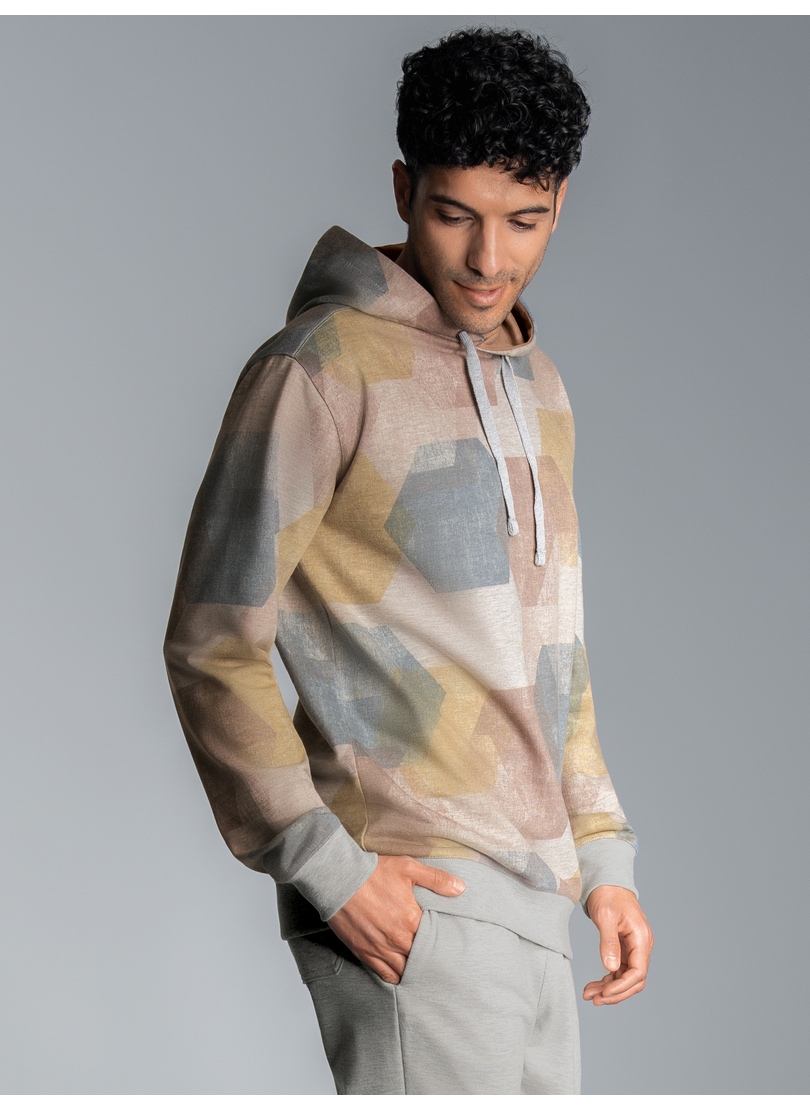 Trigema Sweatshirt »TRIGEMA Hoodie mit modischem Allover-Print« Trigema Sweatshirt »TRIGEMA Hoodie mit modischem Allover-Print« von Trigema