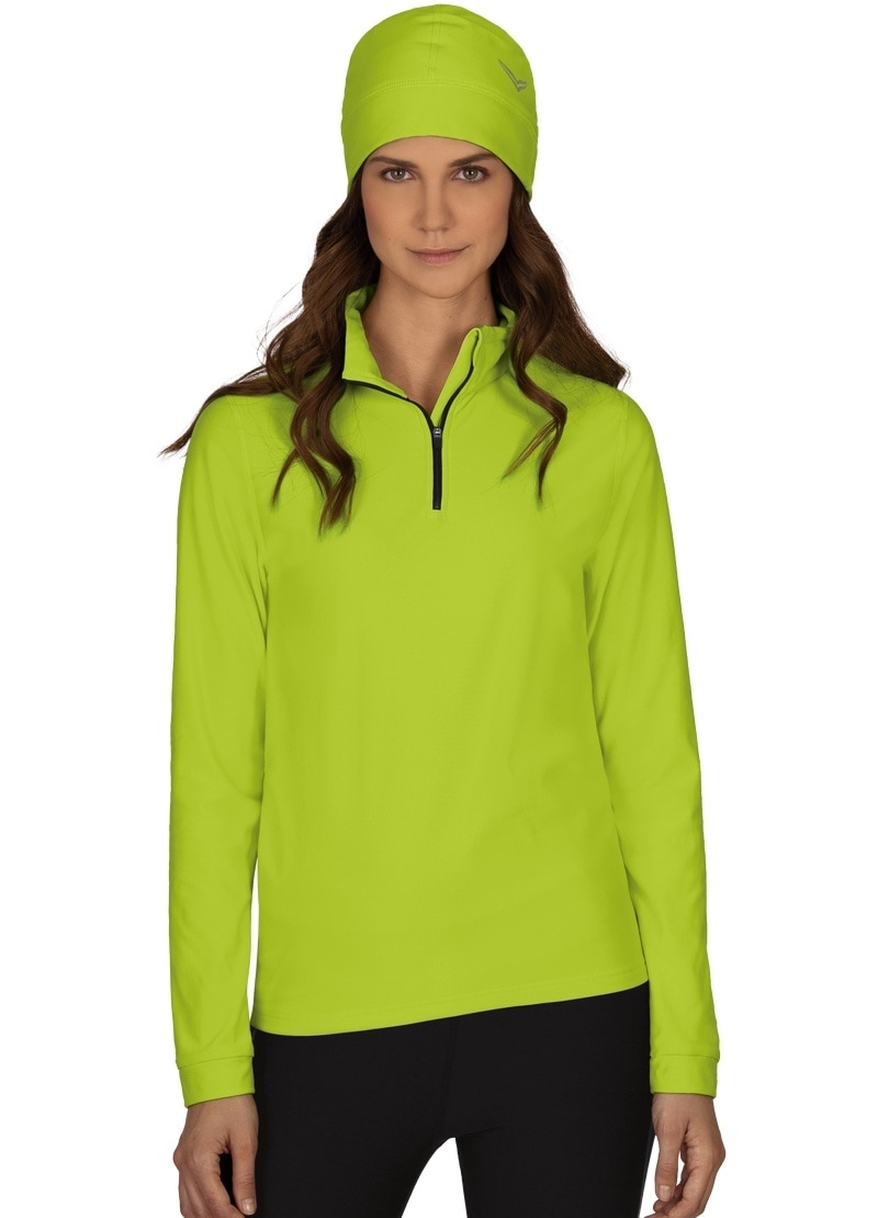 Trigema Sweatshirt »TRIGEMA Langärmeliges Sportshirt mit Reissverschluss« Trigema Sweatshirt »TRIGEMA Langärmeliges Sportshirt mit Reissverschluss« von Trigema