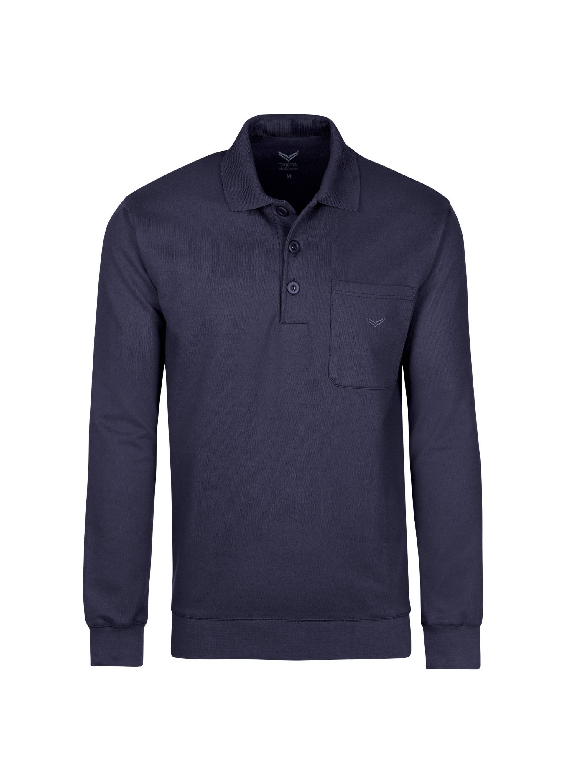 Trigema Sweatshirt »TRIGEMA Langarm Polo aus Sweat-Qualität« Trigema Sweatshirt »TRIGEMA Langarm Polo aus Sweat-Qualität« von Trigema