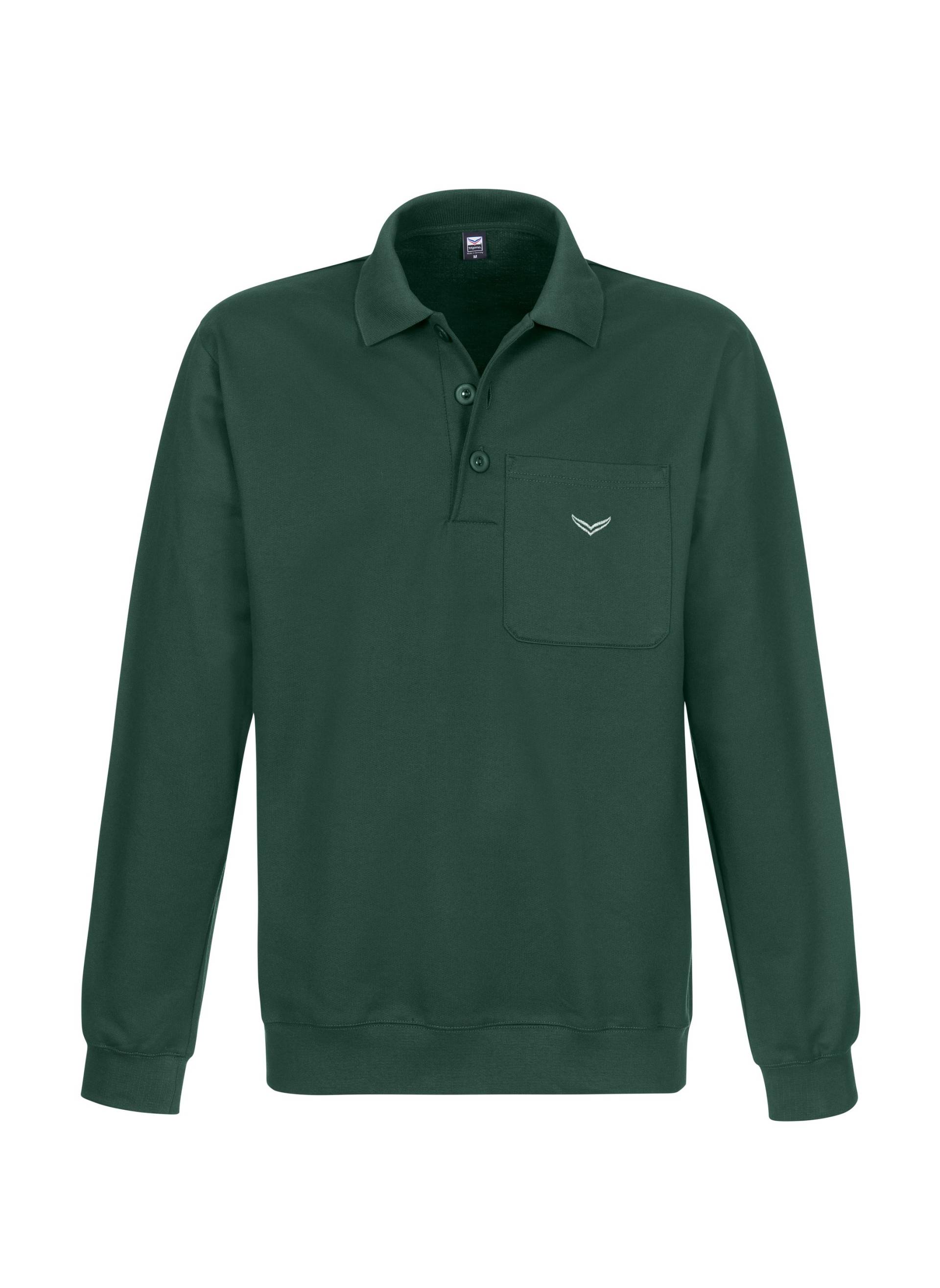 Trigema Sweatshirt »TRIGEMA Langarm Polo aus Sweat-Qualität« Trigema Sweatshirt »TRIGEMA Langarm Polo aus Sweat-Qualität« von Trigema