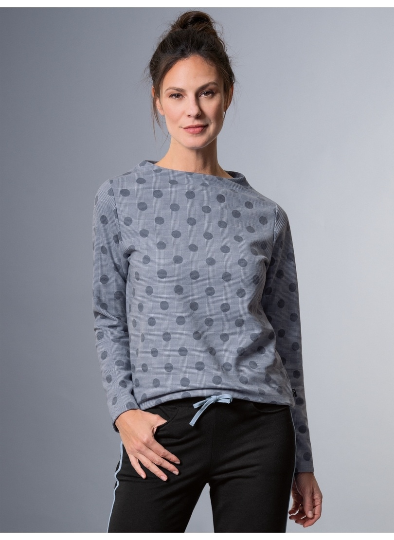 Trigema Sweatshirt »TRIGEMA Langarmshirt mit Glencheck-Muster« Trigema Sweatshirt »TRIGEMA Langarmshirt mit Glencheck-Muster« von Trigema