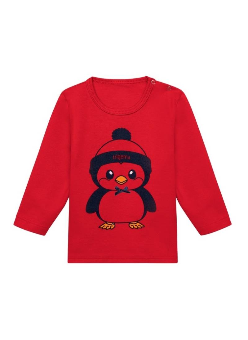 Trigema Sweatshirt »TRIGEMA Langarmshirt mit süssem Pinguin-Print« von Trigema