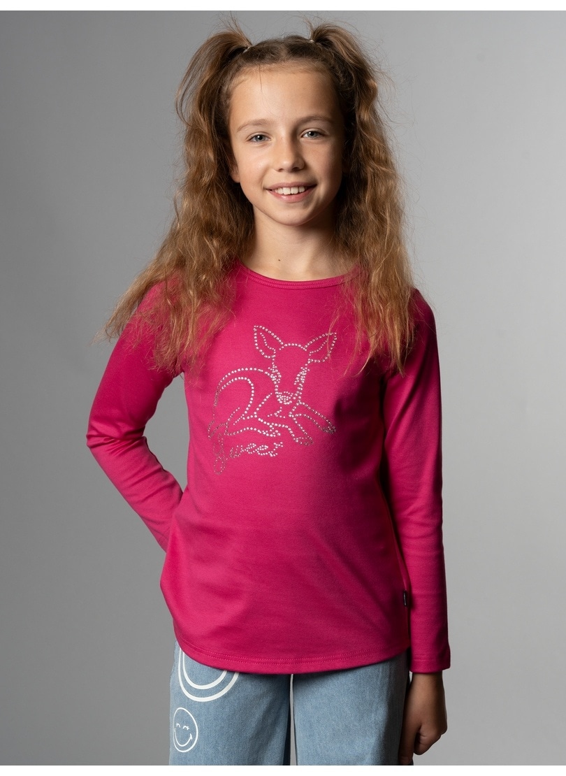Trigema Sweatshirt »TRIGEMA Langarmshirt mit süssem Reh-Glitzer-Print« Trigema Sweatshirt »TRIGEMA Langarmshirt mit süssem Reh-Glitzer-Print« von Trigema