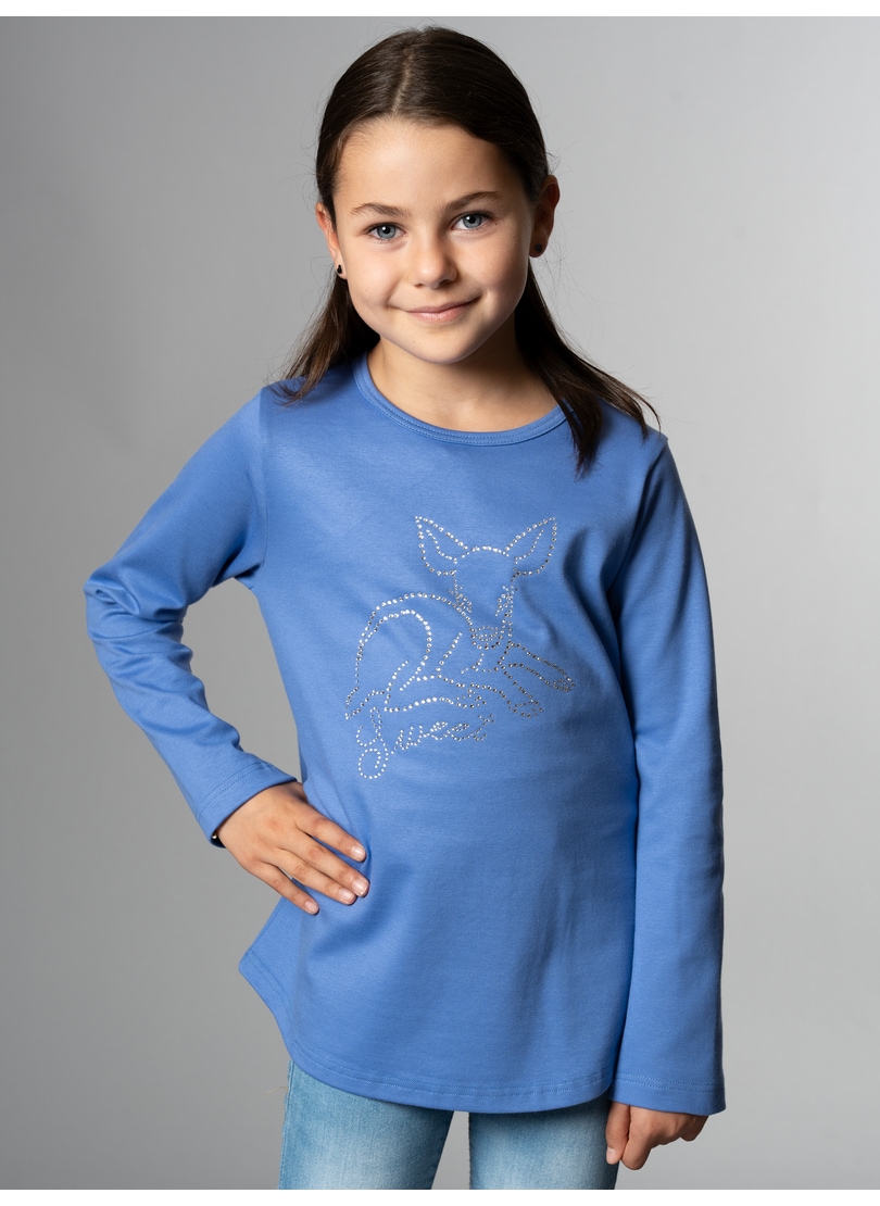 Trigema Sweatshirt »TRIGEMA Langarmshirt mit süssem Reh-Glitzer-Print« Trigema Sweatshirt »TRIGEMA Langarmshirt mit süssem Reh-Glitzer-Print« von Trigema