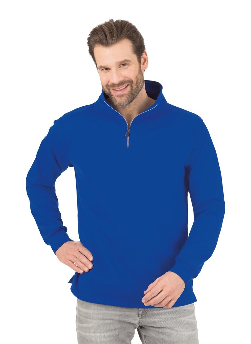Trigema Sweatshirt »TRIGEMA Reissverschluss-Sweater« Trigema Sweatshirt »TRIGEMA Reissverschluss-Sweater« von Trigema