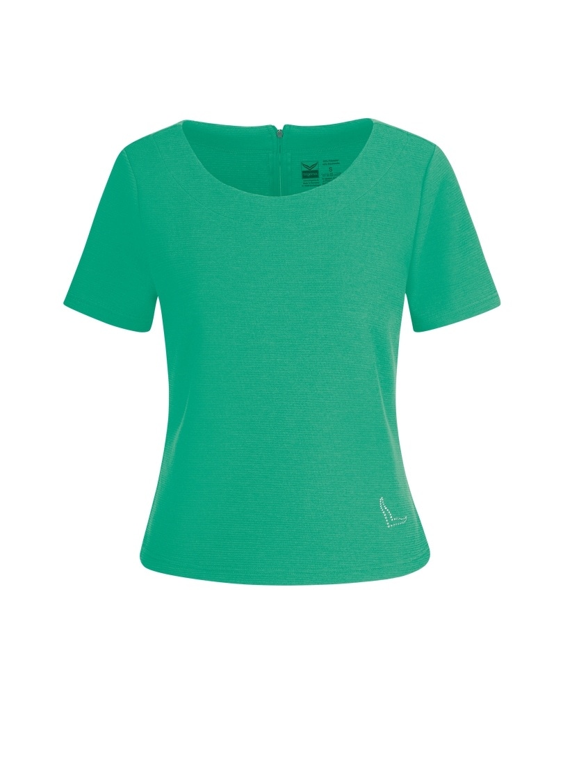 Trigema Sweatshirt »TRIGEMA Shirt mit kurzen Ärmeln mit Kristallsteinen« Trigema Sweatshirt »TRIGEMA Shirt mit kurzen Ärmeln mit Kristallsteinen« von Trigema