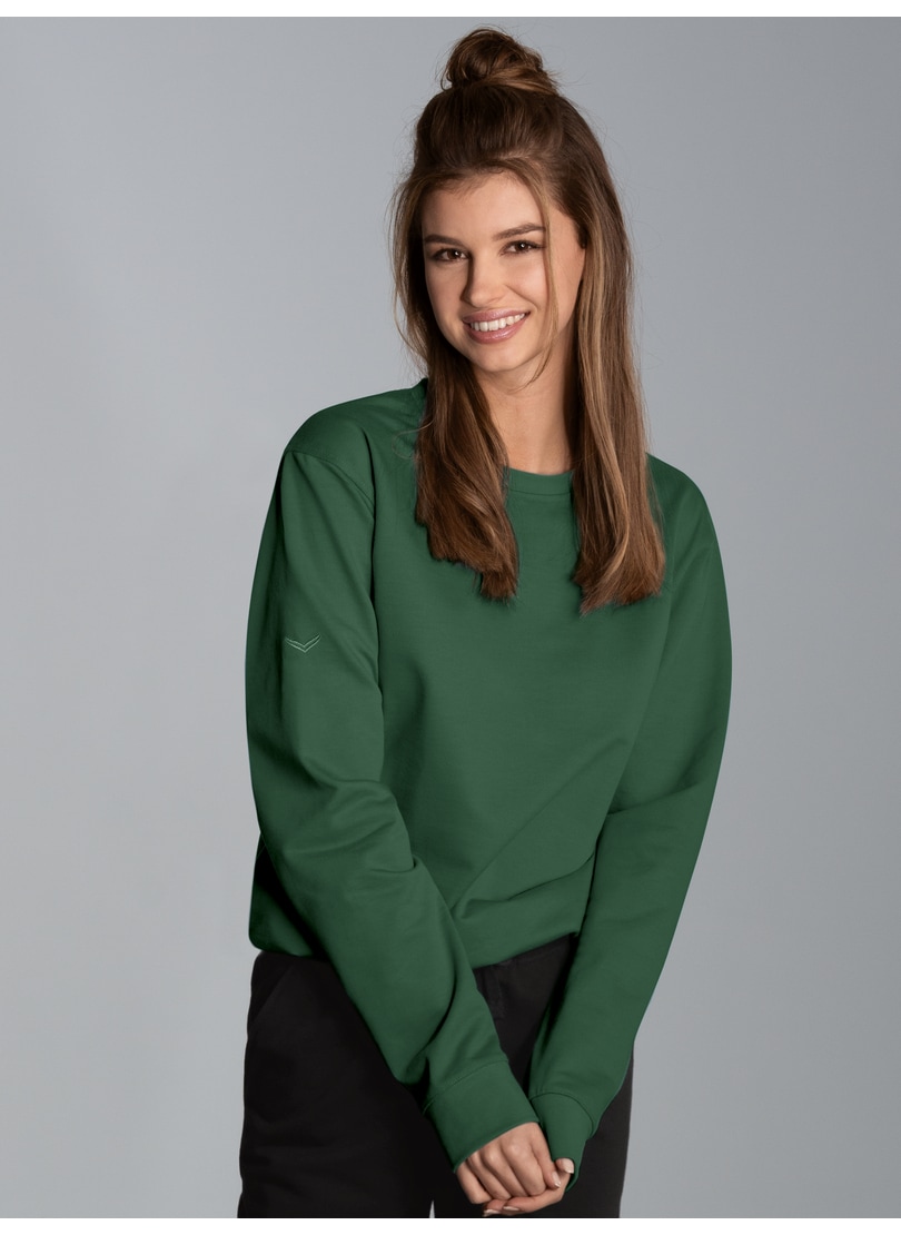 Trigema Sweatshirt »TRIGEMA Sweatshirt aus Biobaumwolle« Trigema Sweatshirt »TRIGEMA Sweatshirt aus Biobaumwolle« von Trigema
