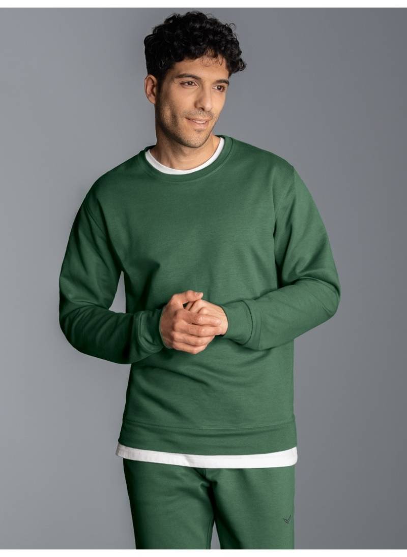 Trigema Sweatshirt »TRIGEMA Sweatshirt aus Biobaumwolle« von Trigema