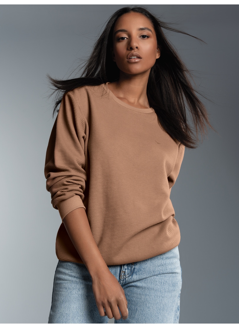 Trigema Sweatshirt »TRIGEMA Sweatshirt in Waffeloptik« Trigema Sweatshirt »TRIGEMA Sweatshirt in Waffeloptik« von Trigema