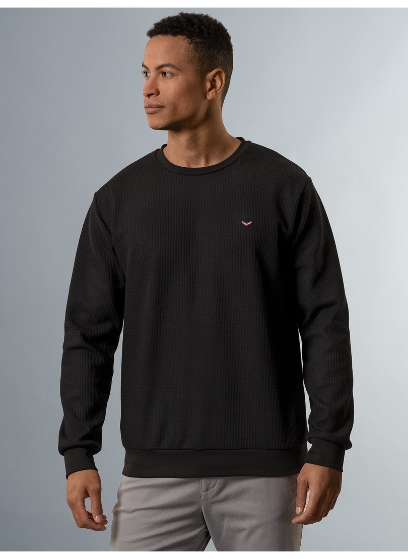 Trigema Sweatshirt »TRIGEMA Sweatshirt in Waffeloptik« Trigema Sweatshirt »TRIGEMA Sweatshirt in Waffeloptik« von Trigema