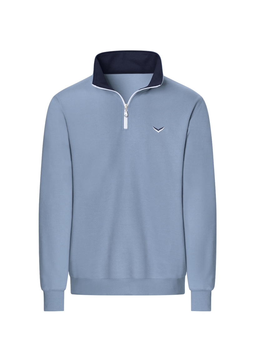 Trigema Sweatshirt »TRIGEMA Sweatshirt mit Kragen und Reissverschluss« Trigema Sweatshirt »TRIGEMA Sweatshirt mit Kragen und Reissverschluss« von Trigema