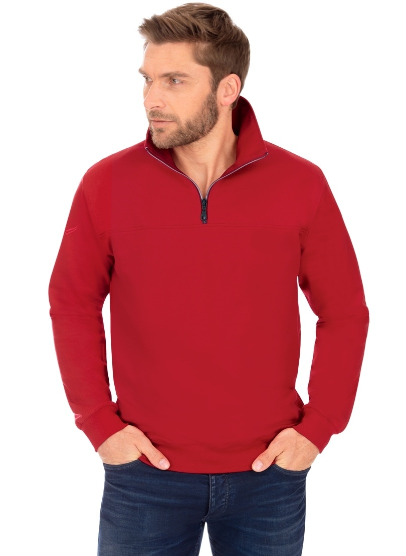 Trigema Sweatshirt »TRIGEMA Sweatshirt mit Reissverschluss« Trigema Sweatshirt »TRIGEMA Sweatshirt mit Reissverschluss« von Trigema