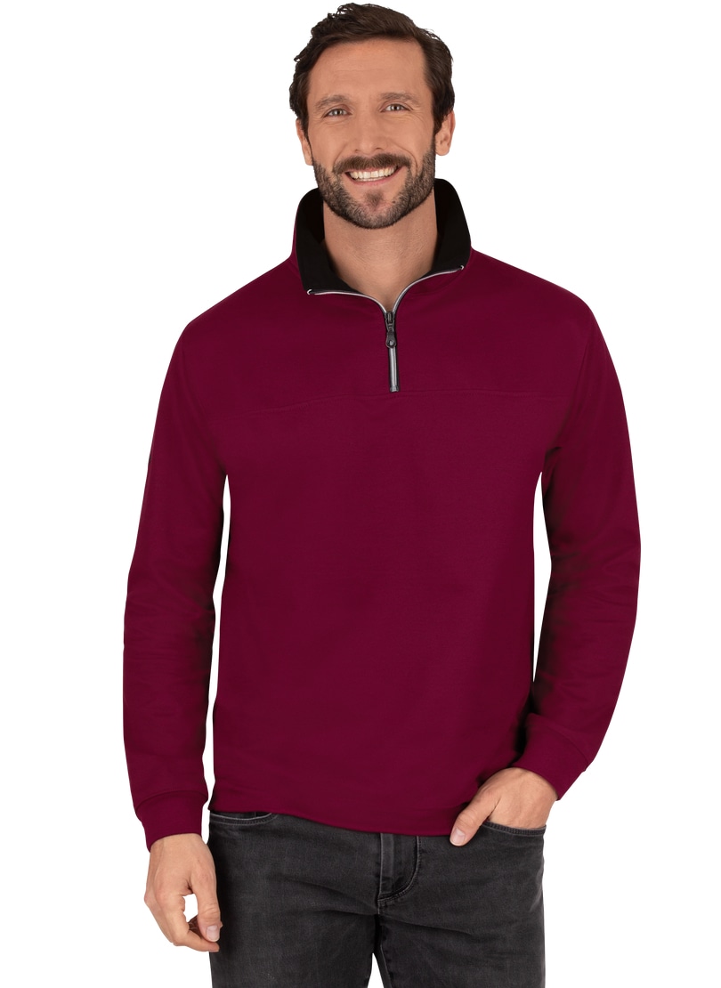 Trigema Sweatshirt »TRIGEMA Sweatshirt mit Reissverschluss« Trigema Sweatshirt »TRIGEMA Sweatshirt mit Reissverschluss« von Trigema