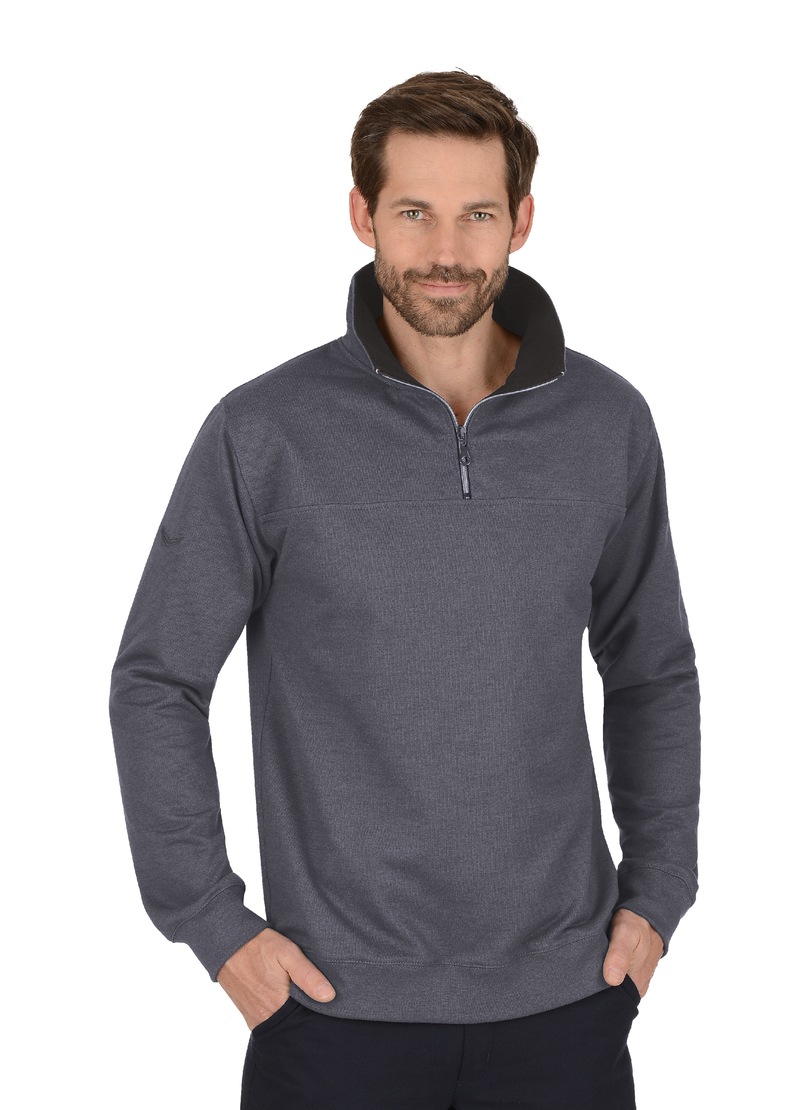 Trigema Sweatshirt »TRIGEMA Sweatshirt mit Reissverschluss« Trigema Sweatshirt »TRIGEMA Sweatshirt mit Reissverschluss« von Trigema