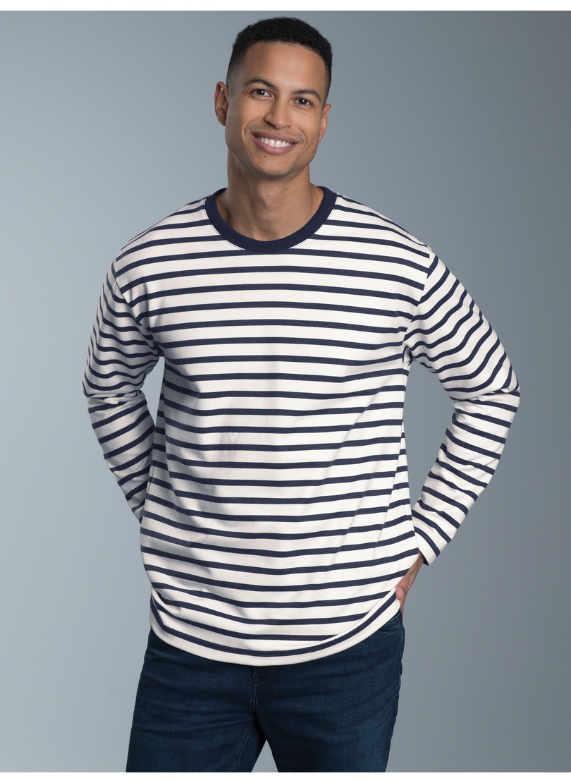 Trigema Sweatshirt »TRIGEMA Sweatshirt mit Ringelmuster« Trigema Sweatshirt »TRIGEMA Sweatshirt mit Ringelmuster« von Trigema