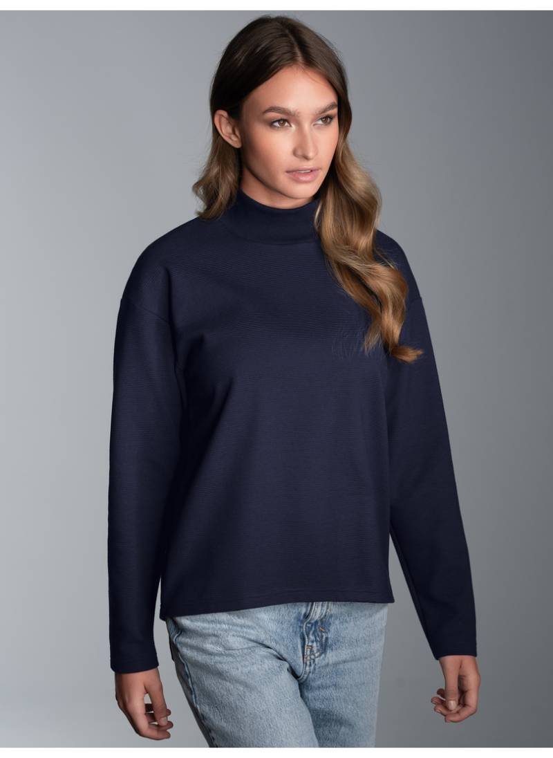 Trigema Sweatshirt »TRIGEMA Sweatshirt mit Stehkragen« von Trigema
