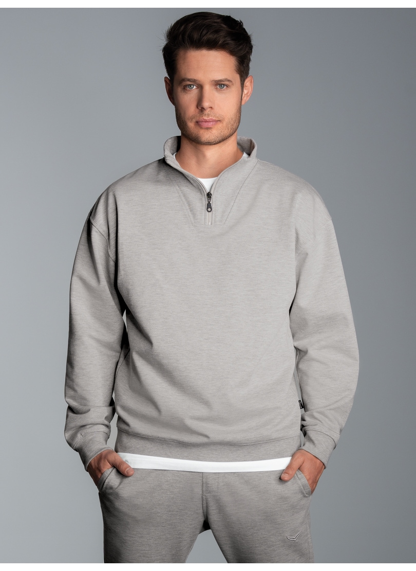 Trigema Sweatshirt »TRIGEMA Troyer in bequemer Sweat-Qualität« Trigema Sweatshirt »TRIGEMA Troyer in bequemer Sweat-Qualität« von Trigema