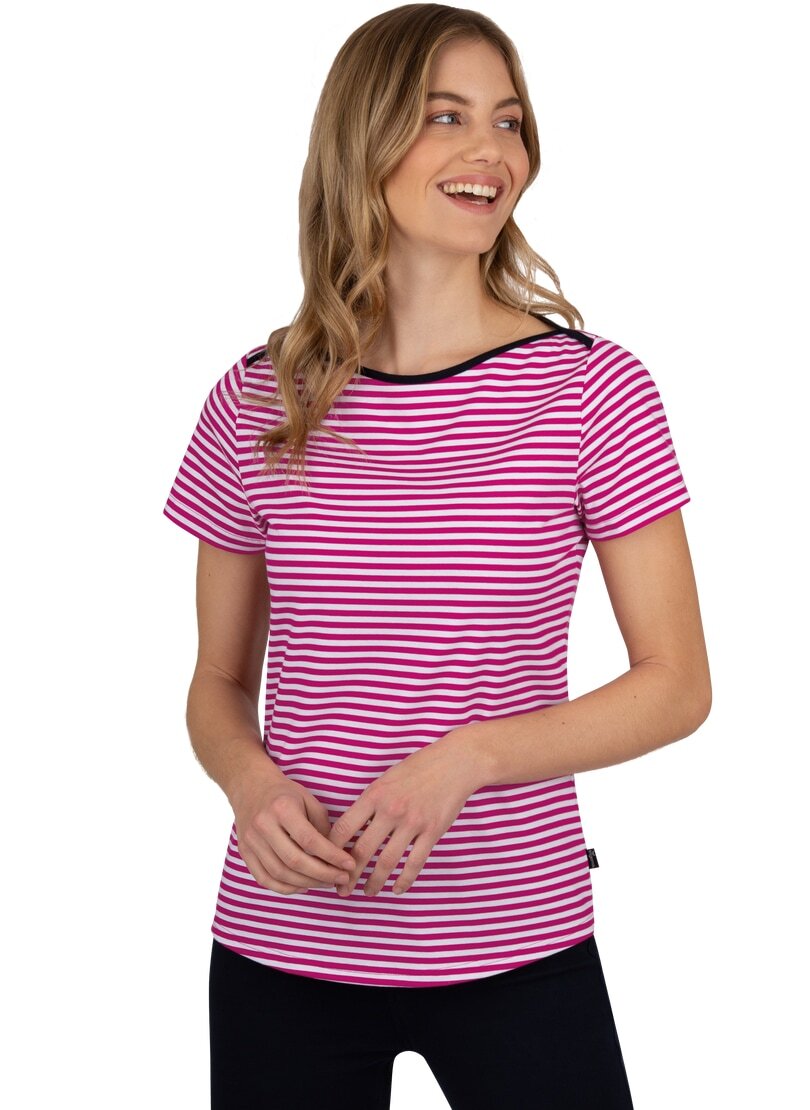 Trigema T-Shirt »TRIGEMA Geringeltes T-Shirt in verschiedenen Farben« Trigema T-Shirt »TRIGEMA Geringeltes T-Shirt in verschiedenen Farben« von Trigema
