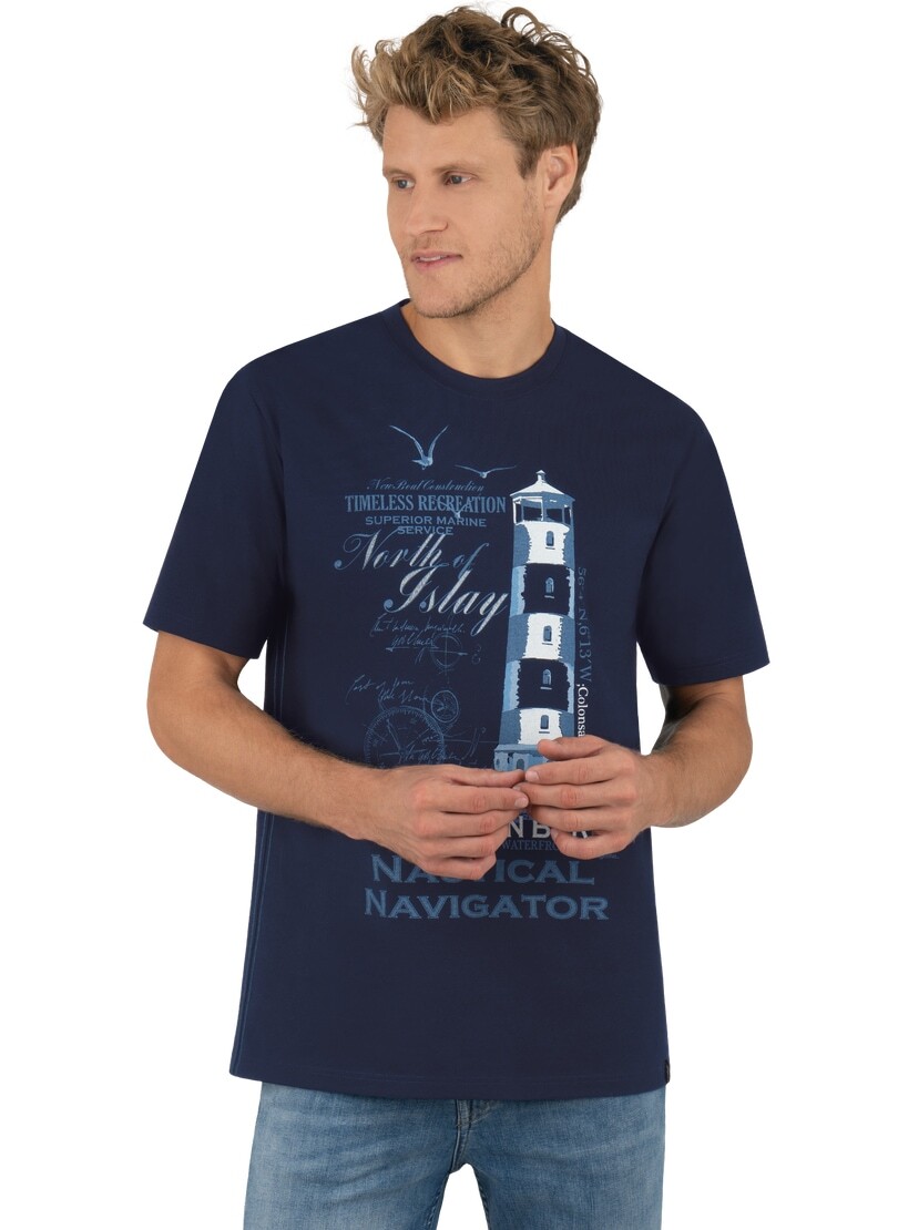 Trigema T-Shirt »TRIGEMA Freizeitshirt mit maritimem Motiv« Trigema T-Shirt »TRIGEMA Freizeitshirt mit maritimem Motiv« von Trigema