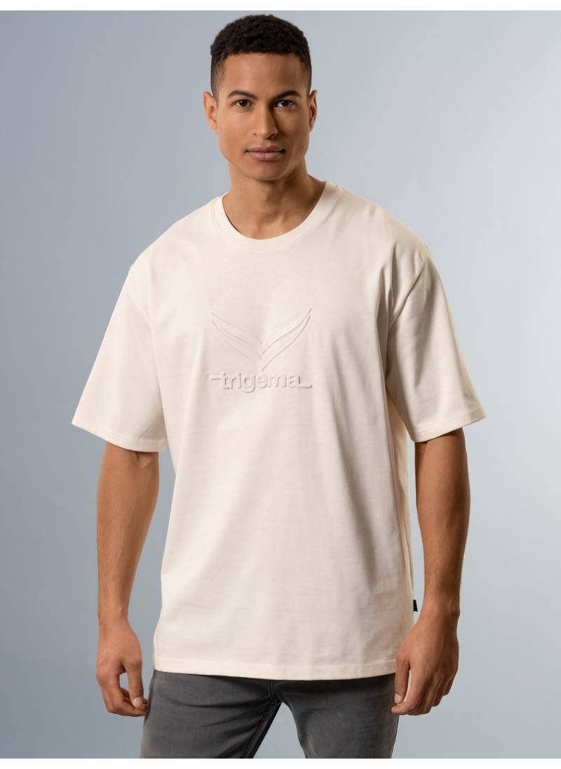 Trigema T-Shirt »TRIGEMA Heavy Oversized T-Shirt mit 3D-Motiv«, (1 tlg.) von Trigema