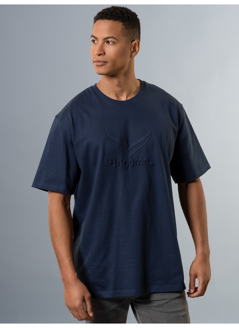 Trigema T-Shirt »TRIGEMA Heavy Oversized T-Shirt mit 3D-Motiv«, (1 tlg.) von Trigema