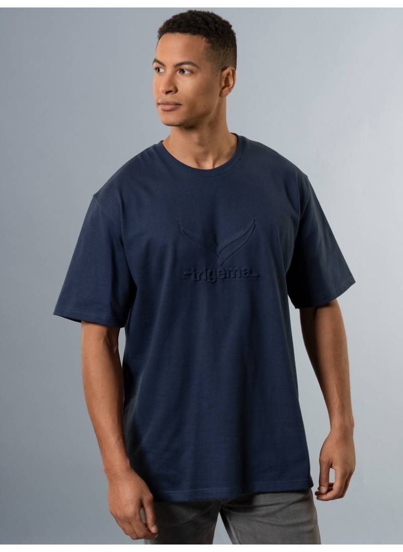 Trigema T-Shirt »TRIGEMA Heavy Oversized T-Shirt mit 3D-Motiv«, (1 tlg.) von Trigema