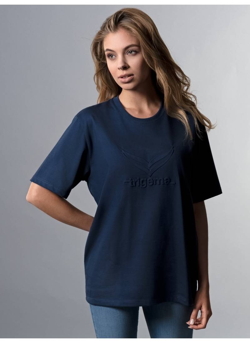 Trigema T-Shirt »TRIGEMA Heavy Oversized T-Shirt mit 3D-Motiv«, (1 tlg.) von Trigema