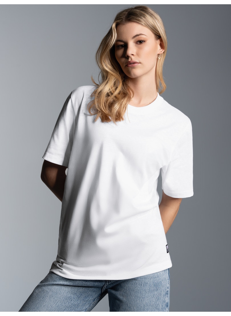 Trigema T-Shirt »TRIGEMA Heavy T-Shirt aus 100% recycelter Baumwolle«, (1 tlg.) von Trigema