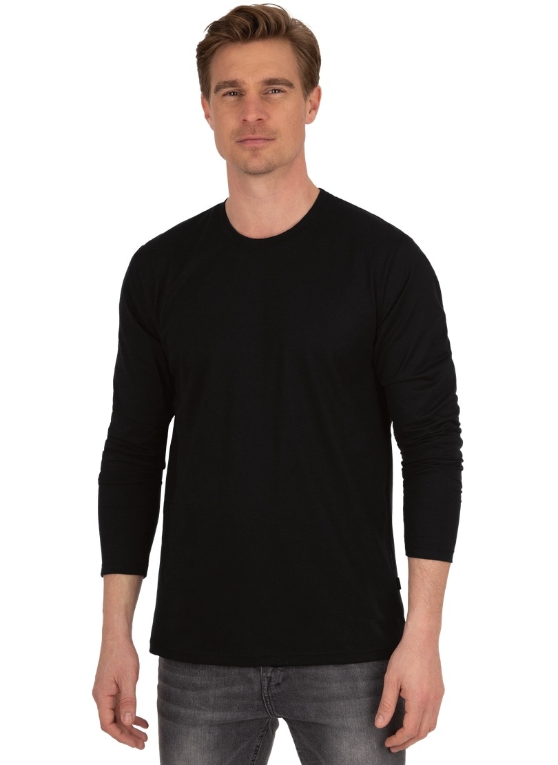 Trigema T-Shirt »TRIGEMA Langarmshirt aus 100% Baumwolle« Trigema T-Shirt »TRIGEMA Langarmshirt aus 100% Baumwolle« von Trigema