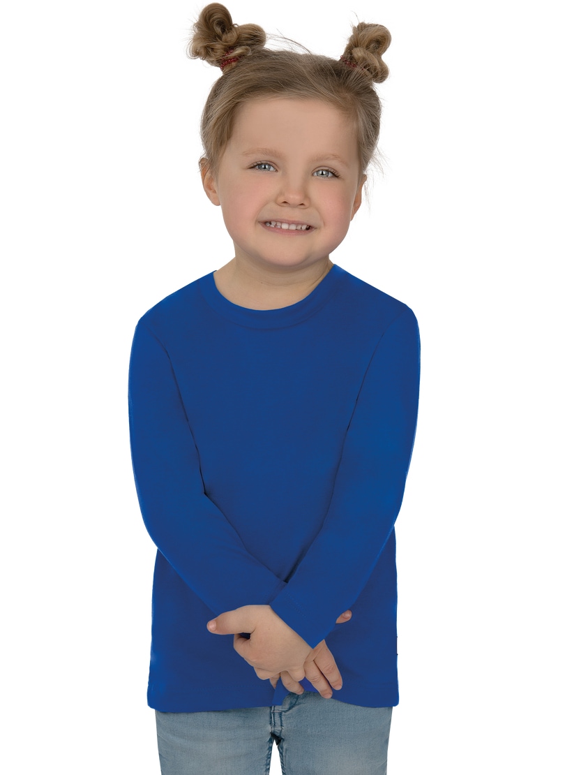 Trigema T-Shirt »TRIGEMA Langarmshirt aus 100% Baumwolle« Trigema T-Shirt »TRIGEMA Langarmshirt aus 100% Baumwolle« von Trigema
