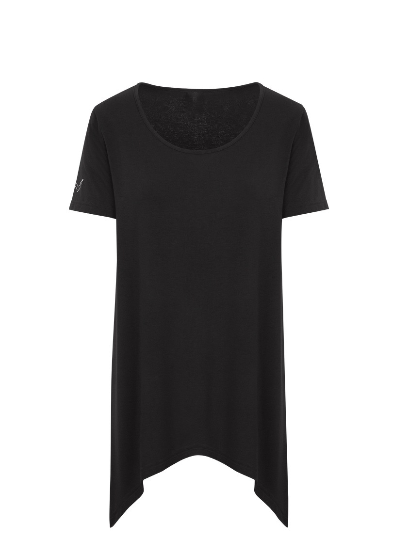 Trigema T-Shirt »TRIGEMA Long-Shirt mit edlen Strass-Steinen« Trigema T-Shirt »TRIGEMA Long-Shirt mit edlen Strass-Steinen« von Trigema