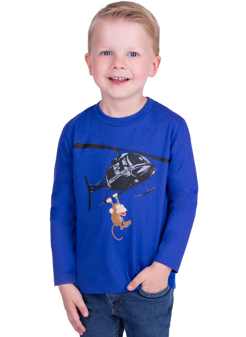 Trigema T-Shirt »TRIGEMA Lustiges Langarm-Shirt mit Hubschrauber-Druck« Trigema T-Shirt »TRIGEMA Lustiges Langarm-Shirt mit Hubschrauber-Druck« von Trigema