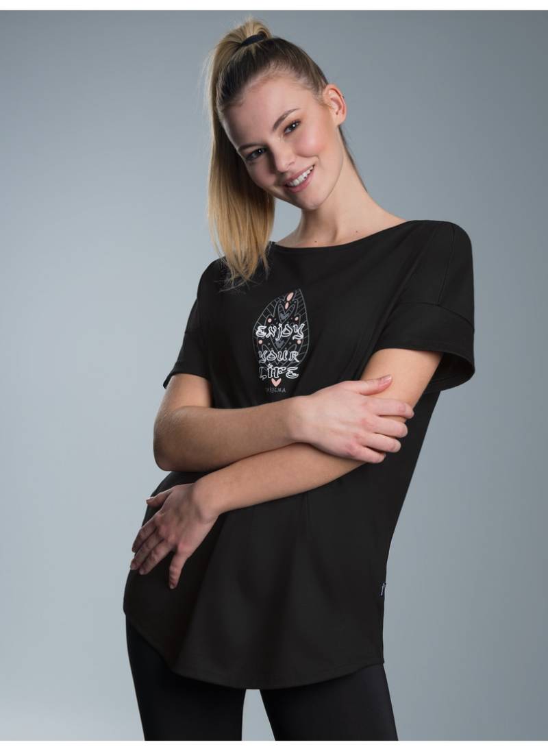 Trigema T-Shirt »TRIGEMA Oversized T-Shirt mit Printmotiven«, (1 tlg.) von Trigema