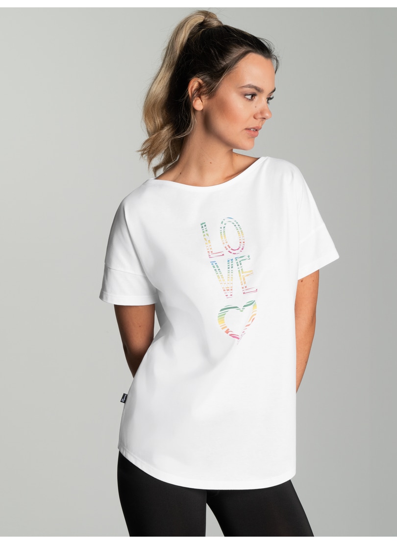 Trigema T-Shirt »TRIGEMA Oversized T-Shirt mit bunten Printmotiven«, (1 tlg.) von Trigema