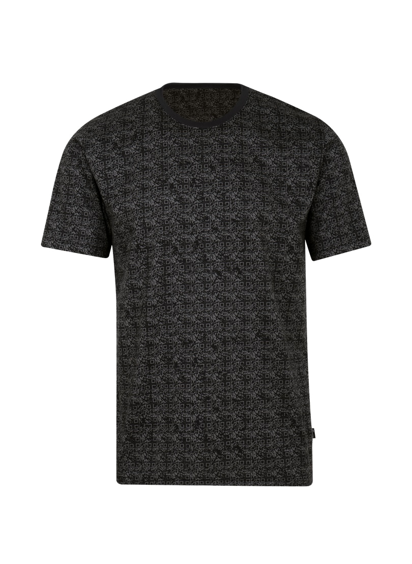 Trigema T-Shirt »TRIGEMA Schlafshirt mit QR-Code-Muster« von Trigema