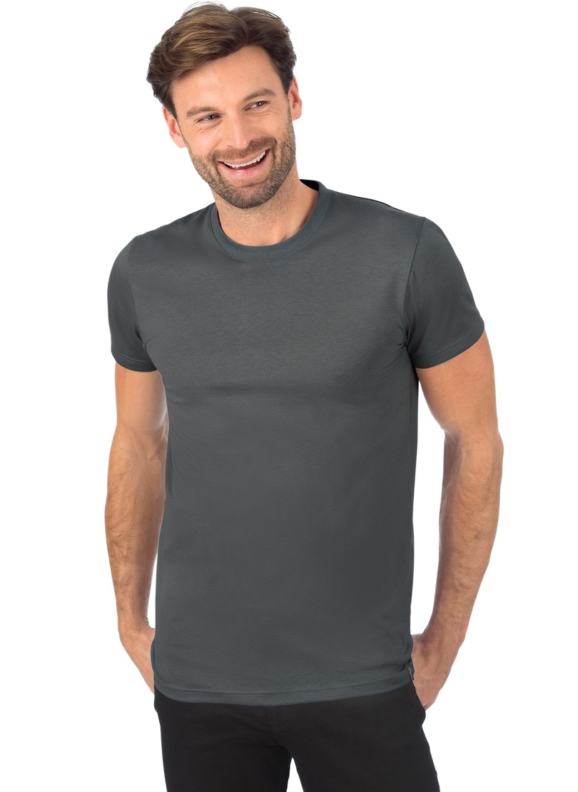 Trigema T-Shirt »TRIGEMA Slim Fit T-Shirt aus DELUXE Baumwolle« Trigema T-Shirt »TRIGEMA Slim Fit T-Shirt aus DELUXE Baumwolle« von Trigema
