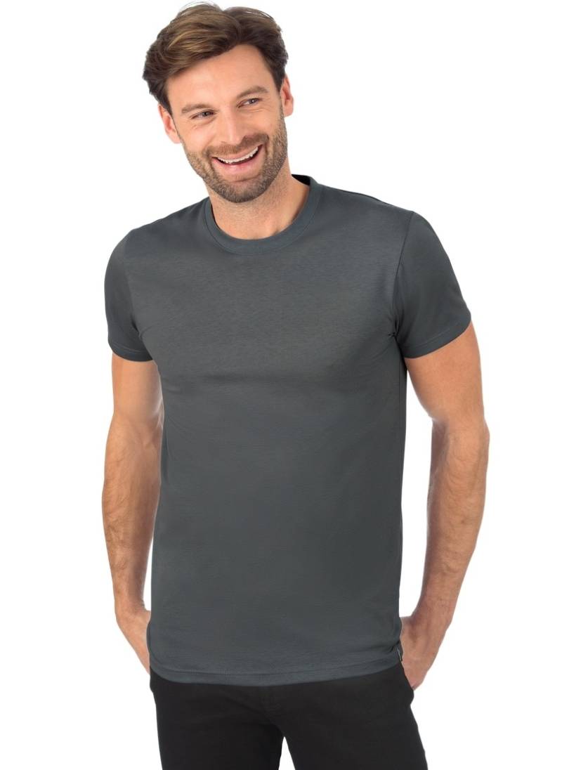 Trigema T-Shirt »TRIGEMA Slim Fit T-Shirt aus DELUXE Baumwolle« von Trigema