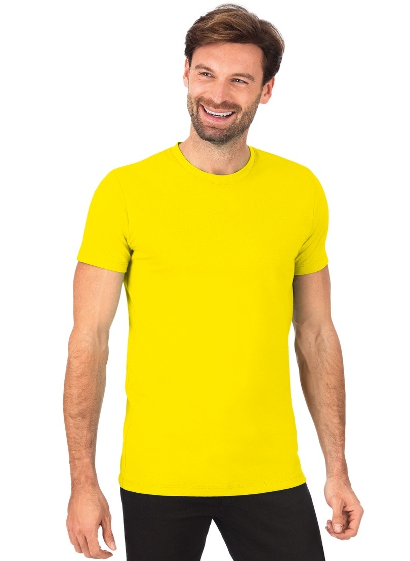 Trigema T-Shirt »TRIGEMA Slim Fit T-Shirt aus DELUXE Baumwolle« von Trigema