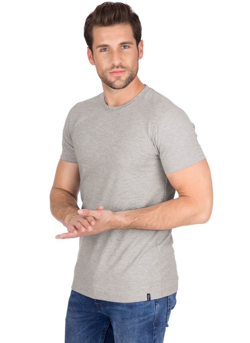 Trigema T-Shirt »TRIGEMA Slim Fit T-Shirt aus DELUXE Baumwolle« von Trigema