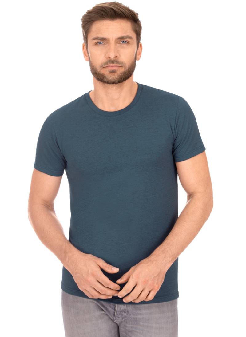 Trigema T-Shirt »TRIGEMA Slim Fit T-Shirt aus DELUXE Baumwolle« von Trigema