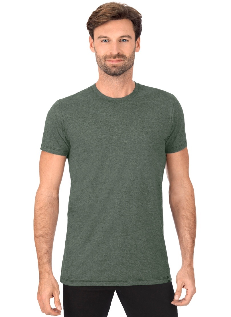 Trigema T-Shirt »TRIGEMA Slim Fit T-Shirt aus DELUXE Baumwolle« von Trigema