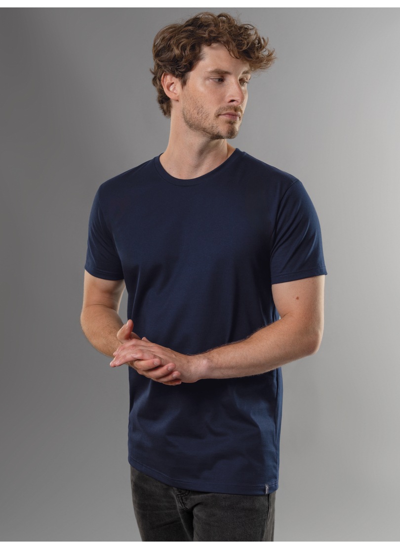 Trigema T-Shirt »TRIGEMA Slim Fit T-Shirt aus DELUXE Baumwolle« von Trigema